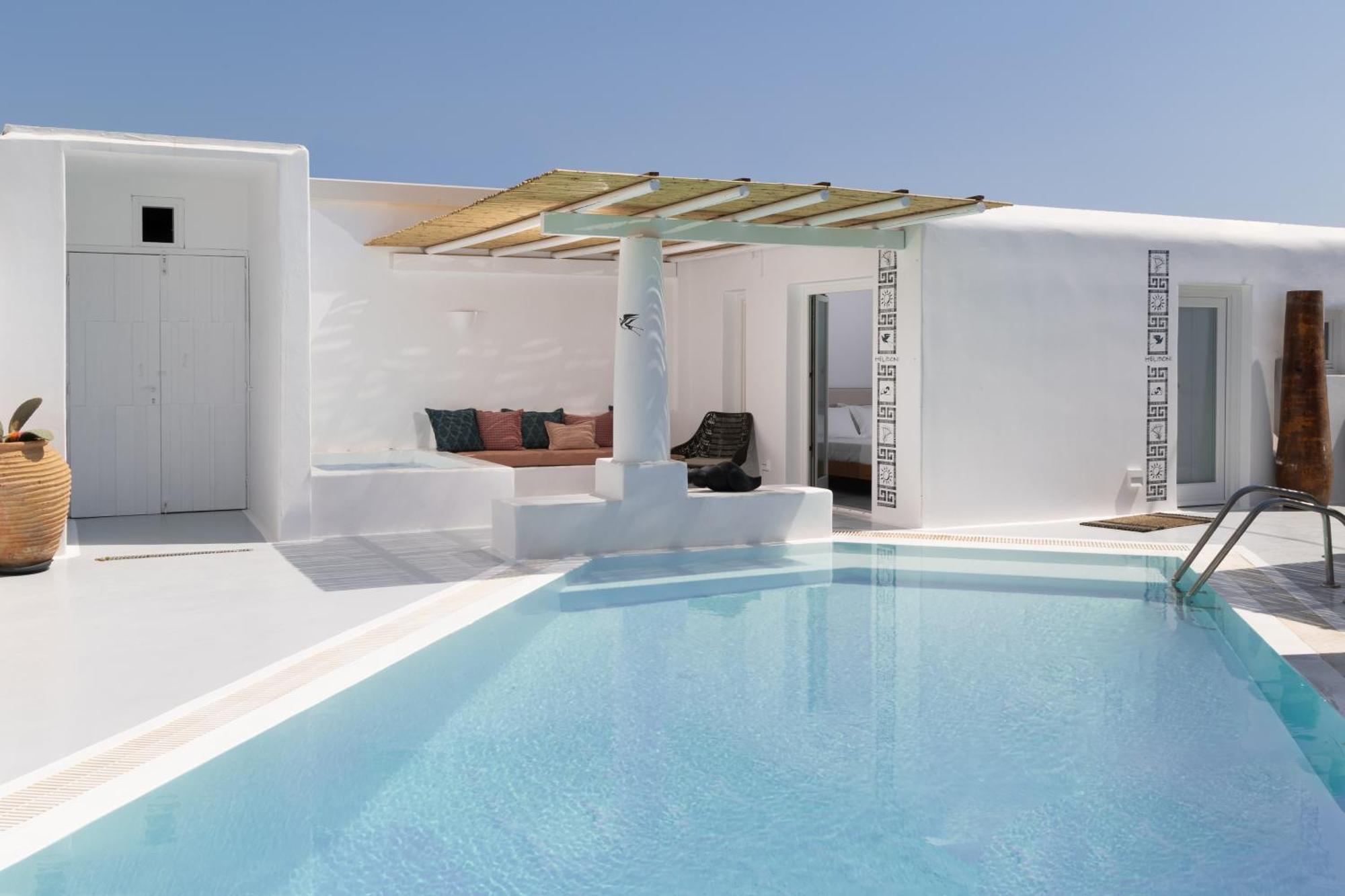 Frati Villas Beachfront Perivolos  Buitenkant foto